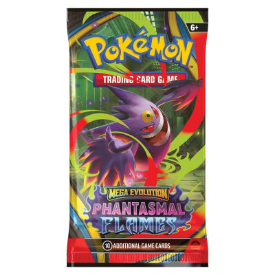 Pokemon Phantasmal Flames SLEEVED Booster Pack