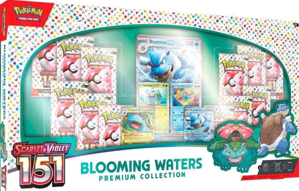 Pokemon 151 Blooming Waters box