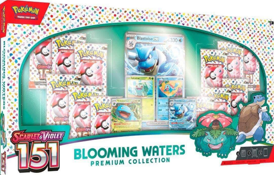 Pokemon 151 Blooming Waters box