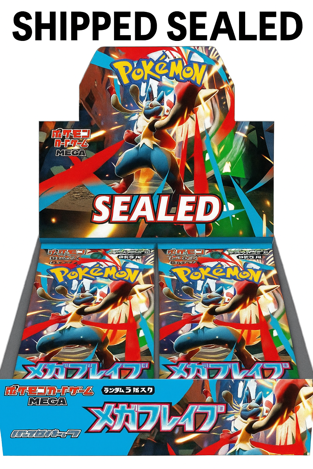 Mega Evolutions Brave Japanese