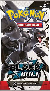 Pokemon Black Bolt Tech sticker collection