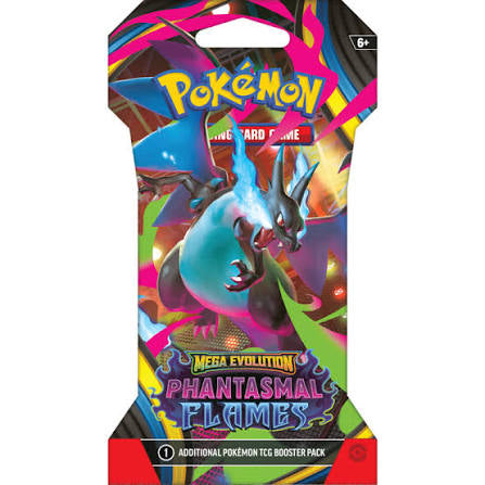 Pokemon Phantasmal Flames SLEEVED Booster Pack