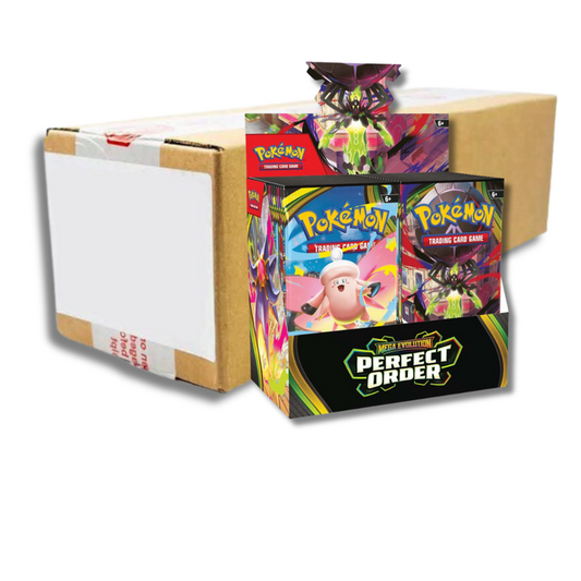 ( Pre-Order ) Pokemon Perfect Order Sealed Booster Box case
