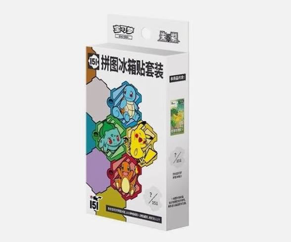 Pokémon TCG: Collect 151 Puzzle Refrigerator Magnet Set