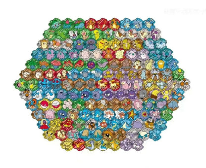 Pokémon TCG: Collect 151 Puzzle Refrigerator Magnet Set