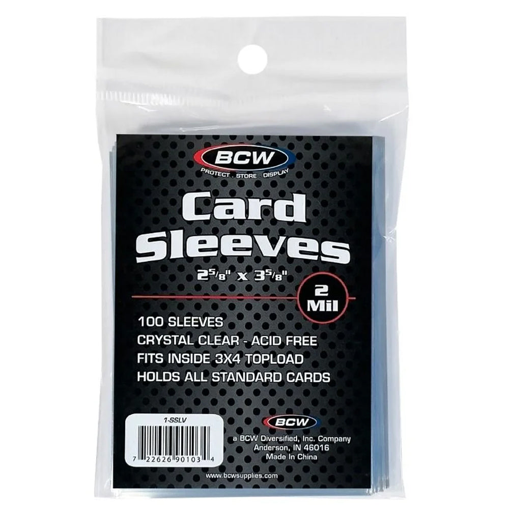 BCW Standard Card Sleeves 'Penny Sleeves' (100)