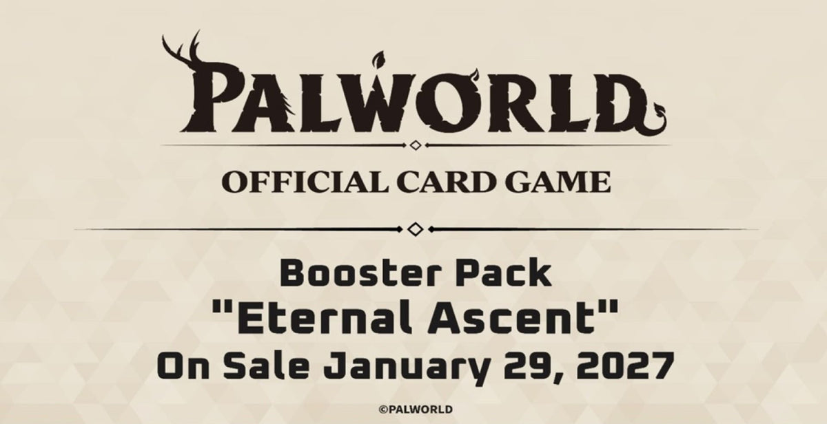 Palworld Official Card Game: Eternal Ascent Set 3 Booster Box ( Early Reservation ) NOT LIVE YET