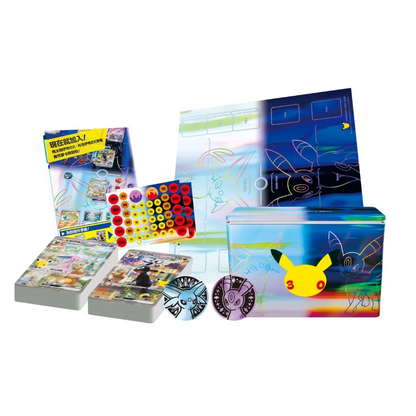 Pokemon 30th Celebration Premium Deck set Espeon & Umbreon-Chinese